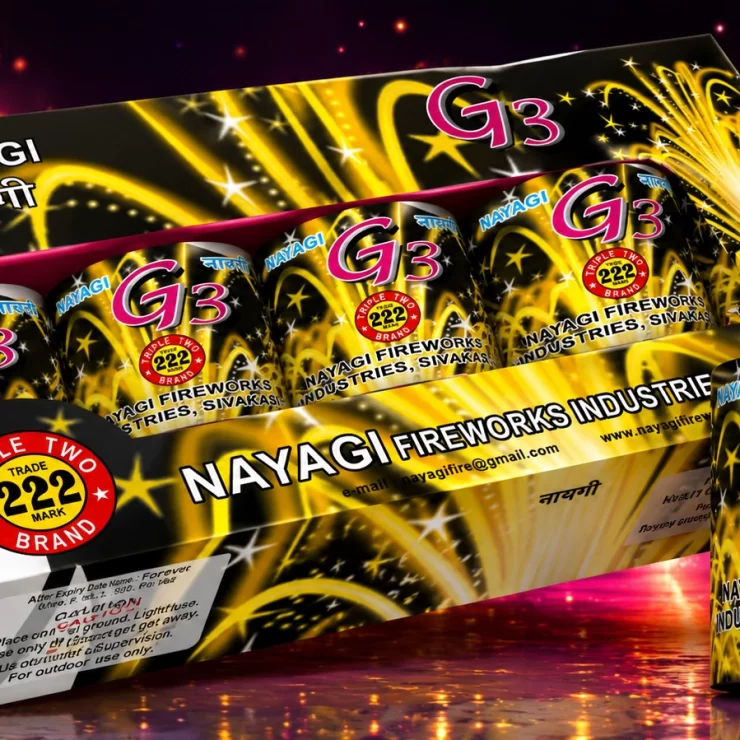 Mini Fountain Blitz Series colour blast Sivakasi fountain fireworks with colourful sparkling effects by Nayagi Fireworks