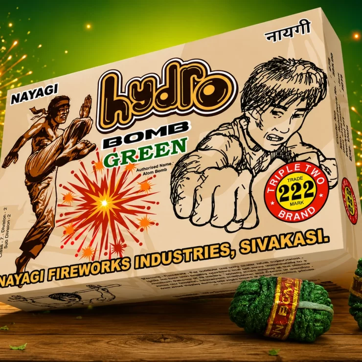 Traditional Atom Bombs Sivakasi sound crackers by Nayagi Fireworks for Diwali celebrations